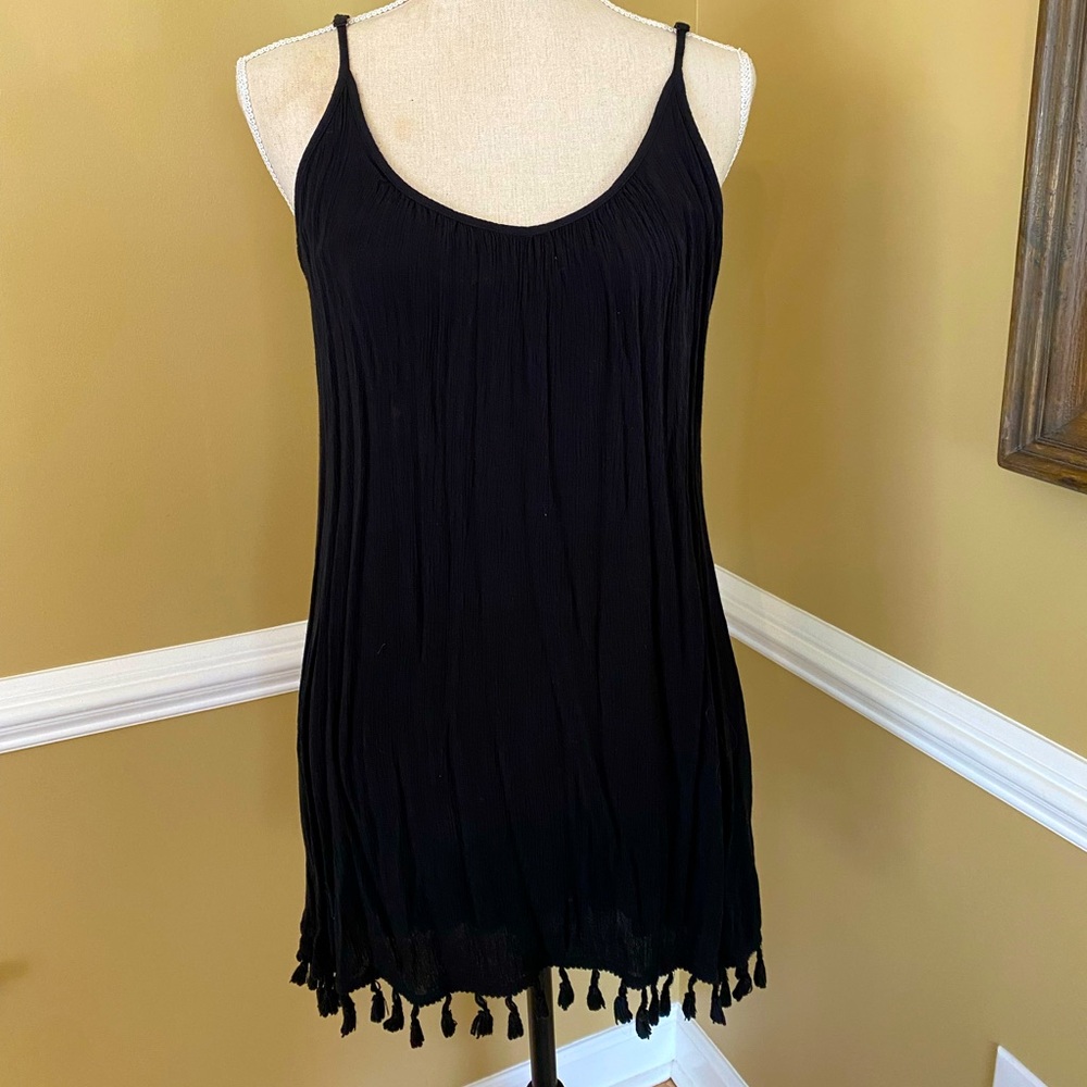 Black Beach Coverup